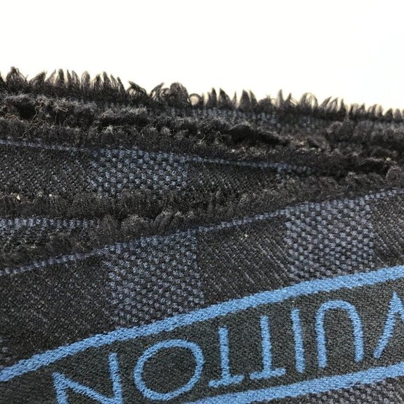 LOUIS VUITTON charpes messager fringe Scarf - Picture 3 of 9